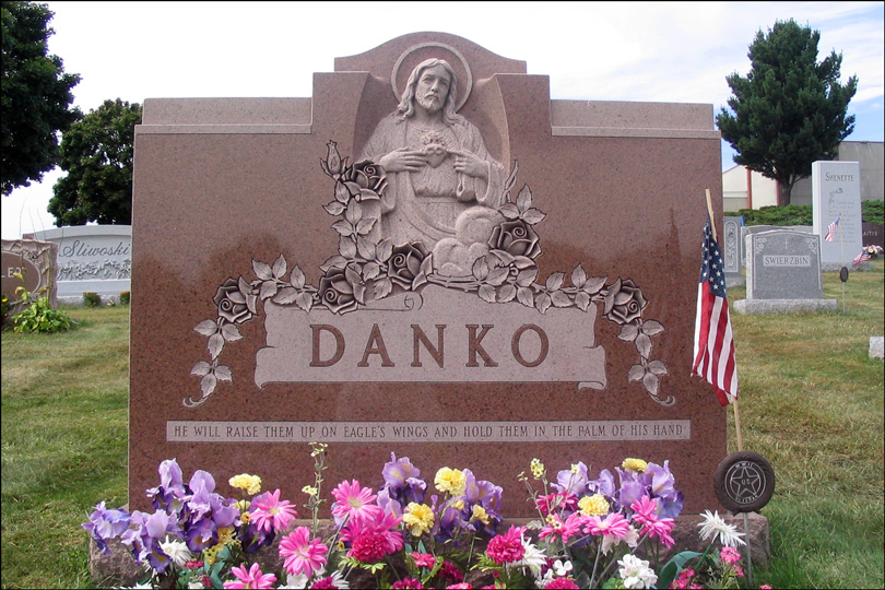Joseph J Danko Monument - Front