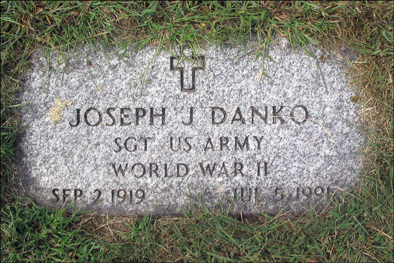 Joseph J Danko Military Marker