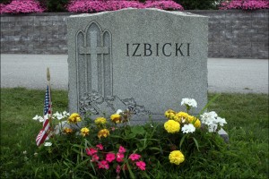 Gravestone of Leo T. Izbicki and Anna L. Baron - Obverse
