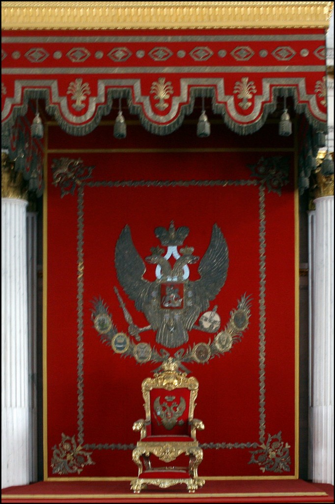 The Throne of St. George's Hall