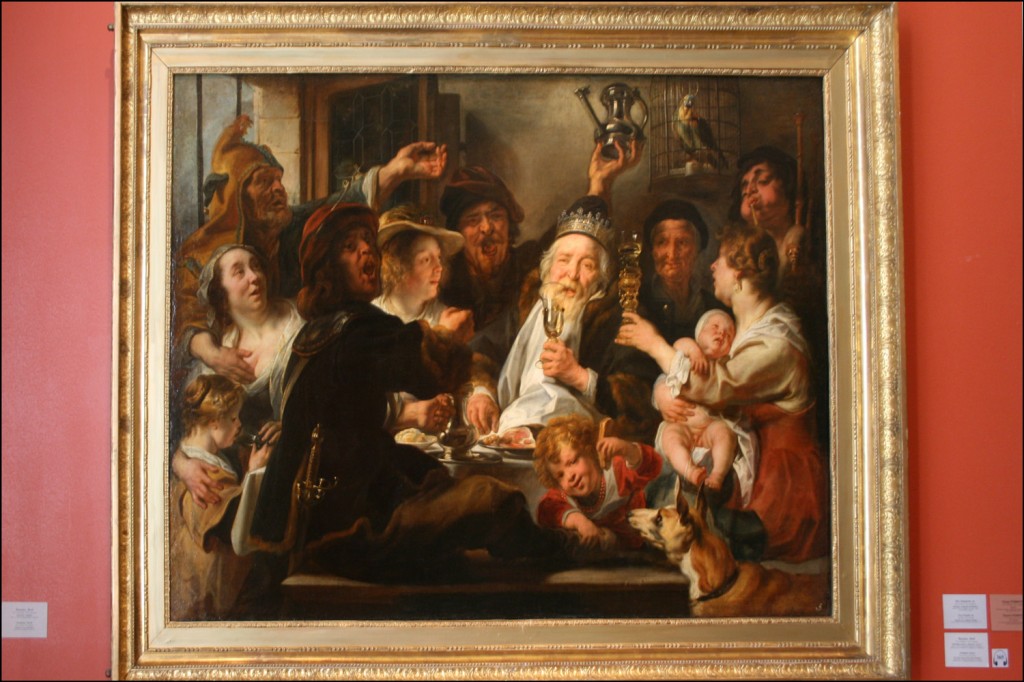 Jacob Jordaens - The Bean King - abt 1638