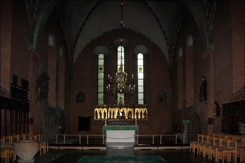 Interior of the Mariakyrkan