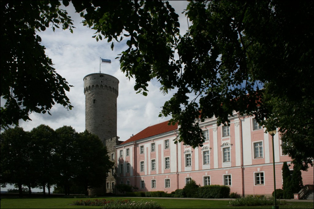 The South Wing of Toompea Castle and the Tall Hermann Tower