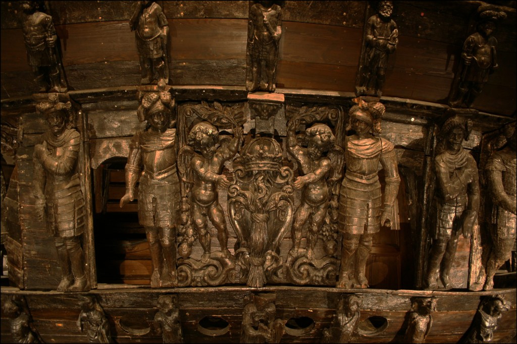 Ornamentation on the Stern of the Vasa
