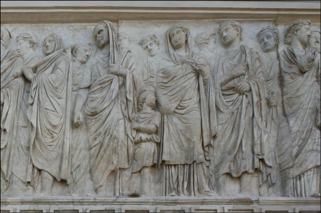 The North and South Sides of the Ara Pacis Augustae in Rome | Steve's ...