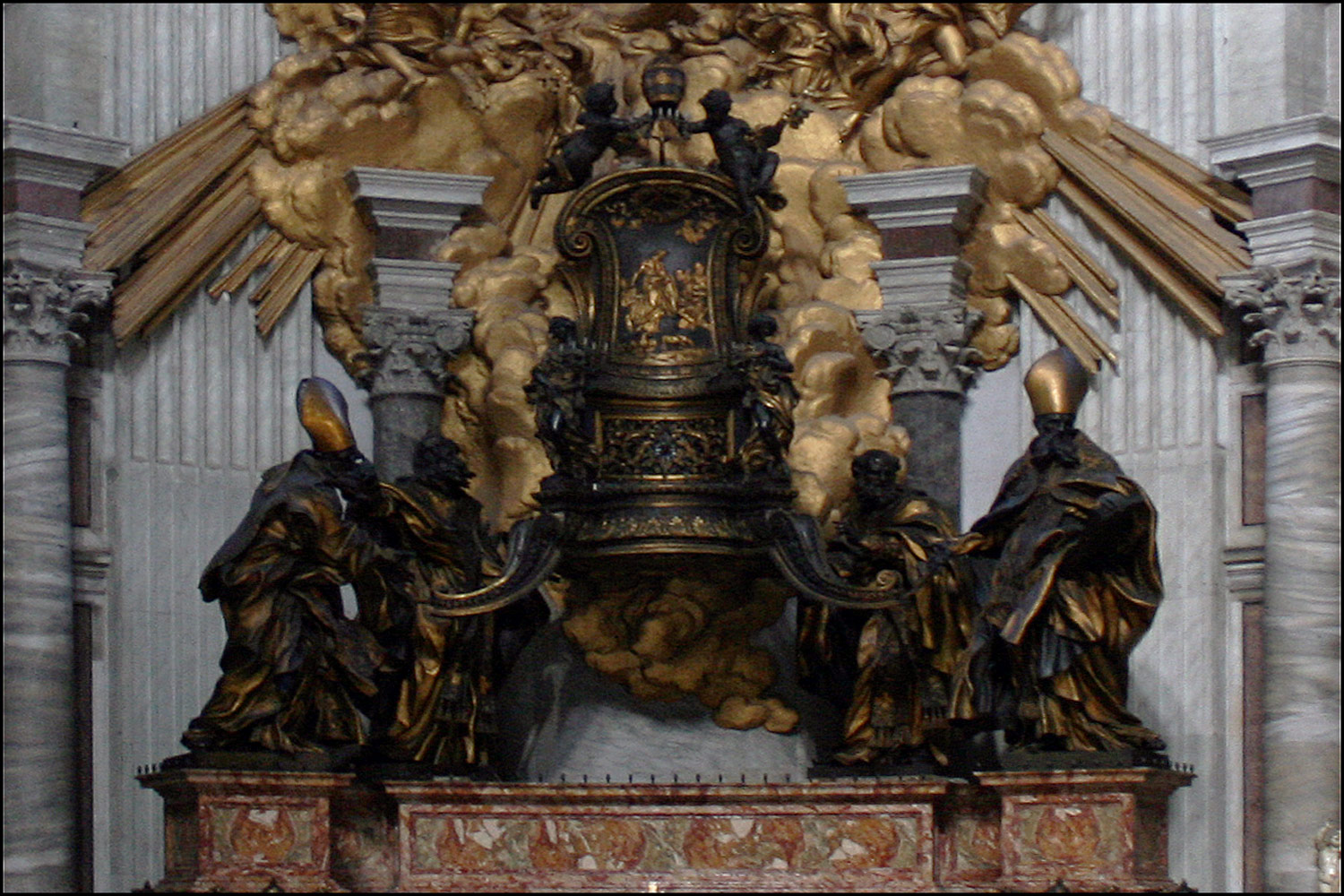 The Main and Floor of the Papal Basilica of Saint Peter | Steve's Genealogy Blog